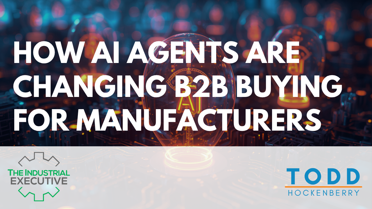 How AI Agents Are Changing B2B Buying for Manufacturers